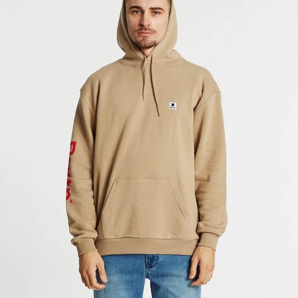 Brixton tan hoodie